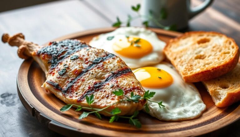 chicken and eggs