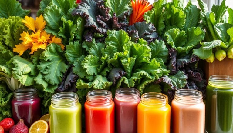 kale and smoothies