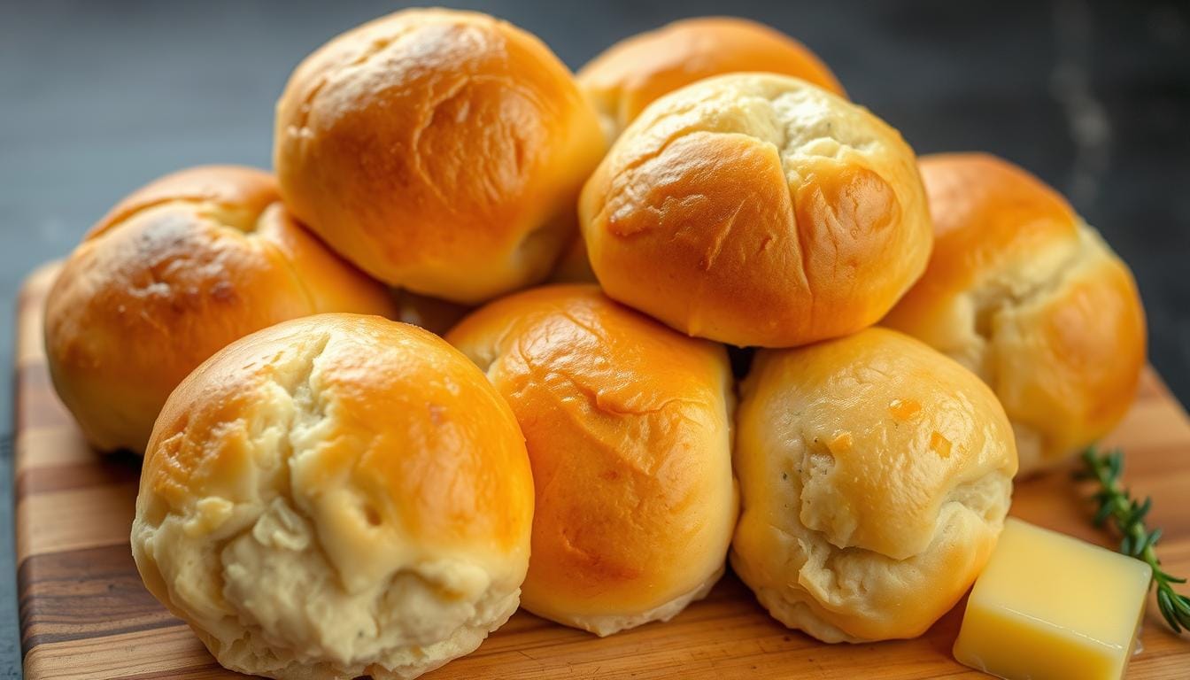 no yeast dinner rolls