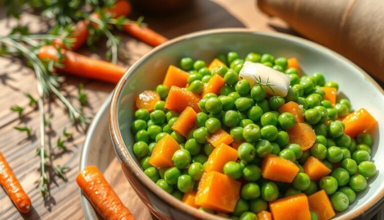 peas and carrots
