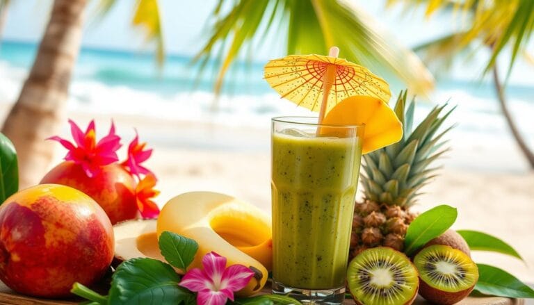 tropical smoothie island green recipe