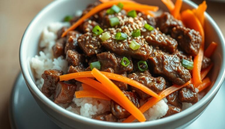 Korean Ground Beef Bowl