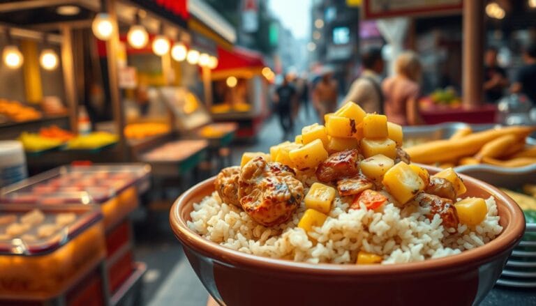 Street Corn Chicken Rice Bowl