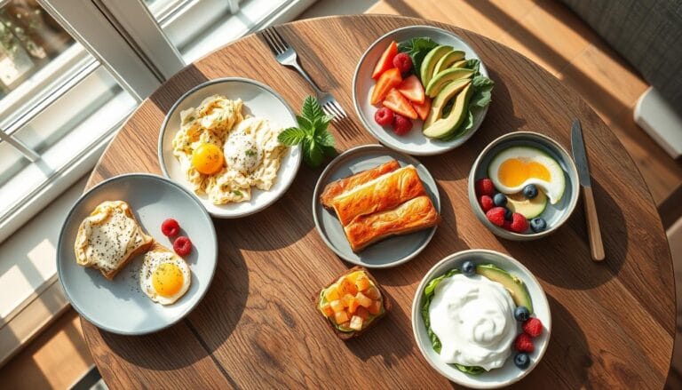 high protein breakfast