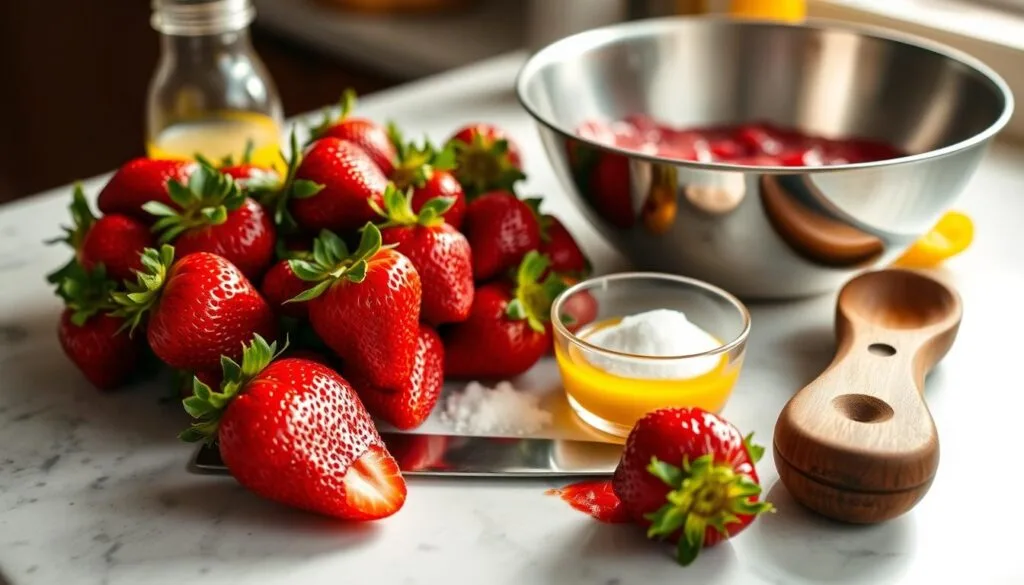 strawberry puree ingredients