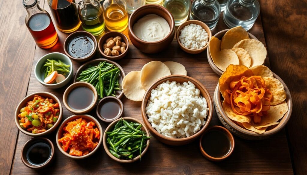 Korean banchan dishes Korean banchan dishes