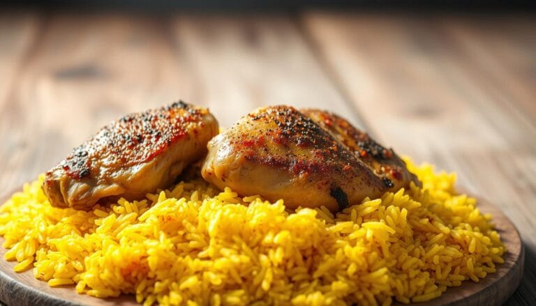 chicken and yellow rice recipe