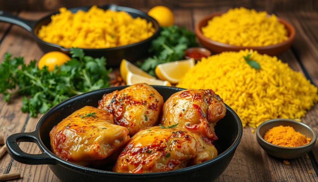chicken and yellow rice variations chicken and yellow rice variations