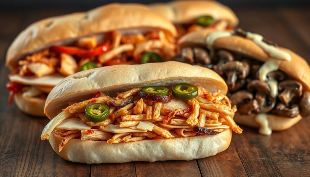 chicken philly sandwich variations chicken philly sandwich variations