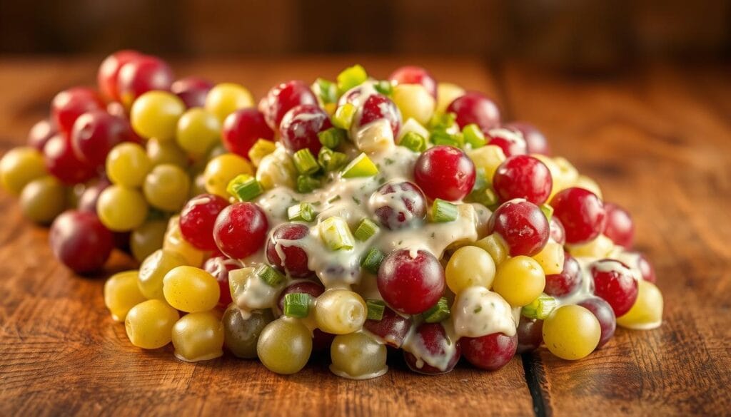 chicken salad chick inspired grape salad