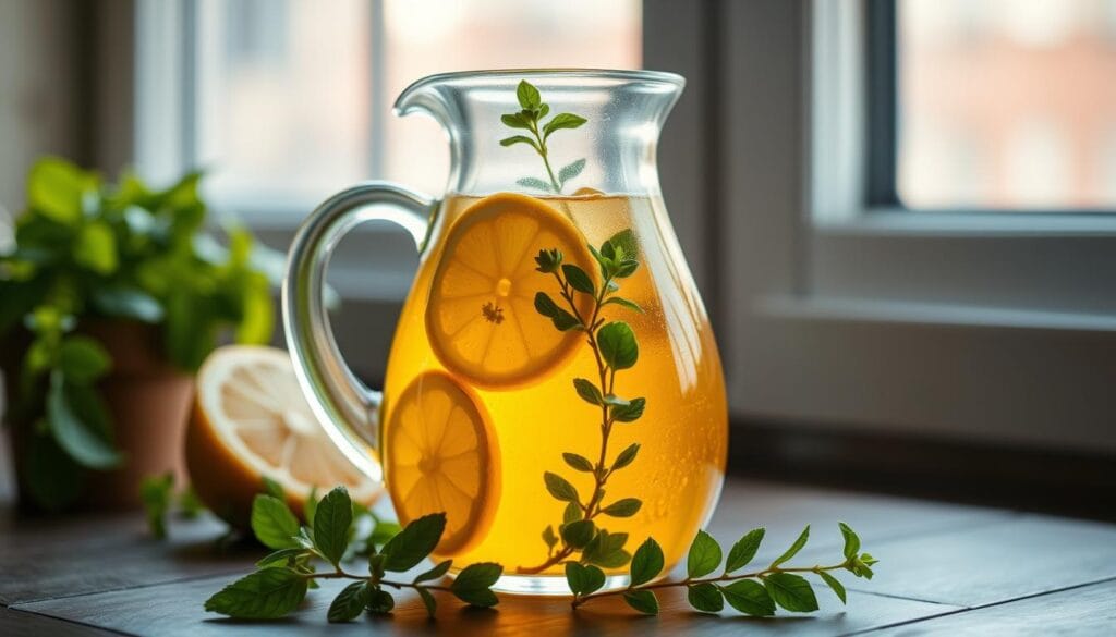 lemon balm infusion lemon balm infusion