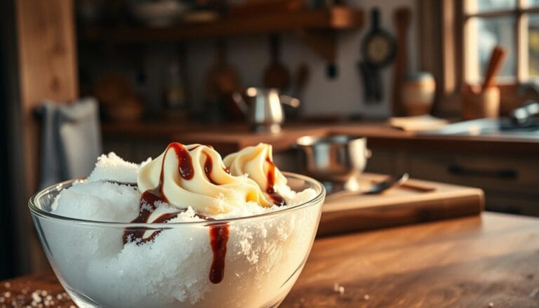 snow ice cream recipe