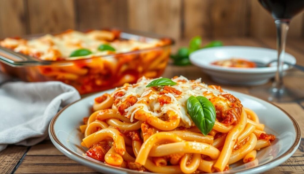 vegetarian baked ziti vegetarian baked ziti