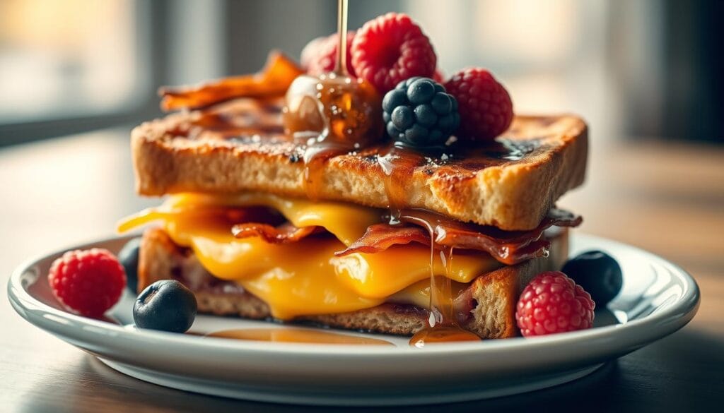 French toast breakfast sandwich French toast breakfast sandwich