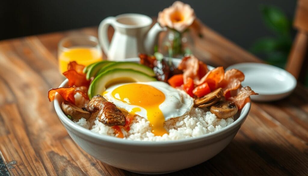 breakfast rice bowl