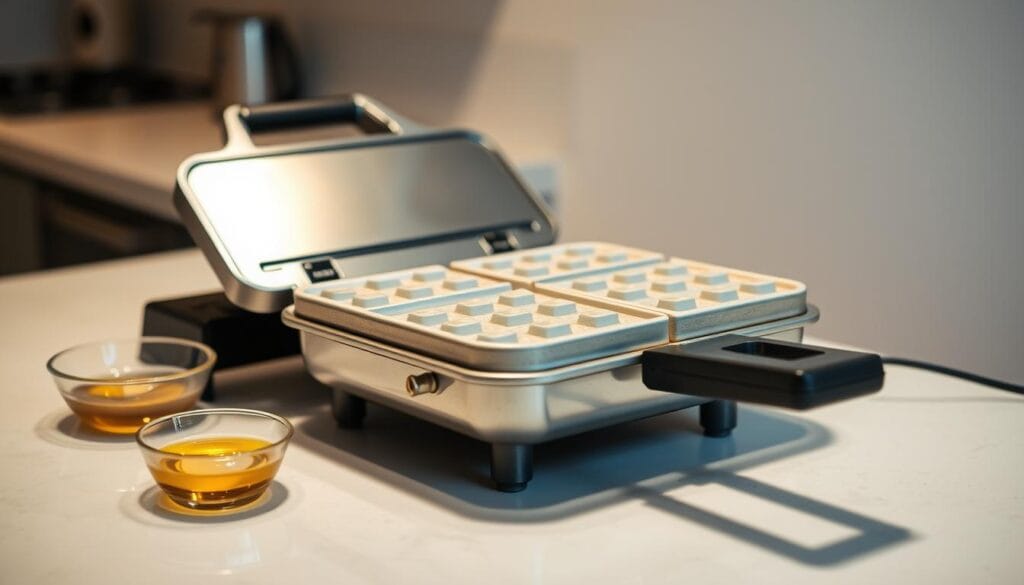 preparing waffle iron for no milk waffles preparing waffle iron for no milk waffles